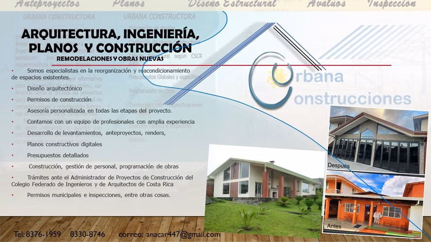 ANTEPROYECTOS, PLANOS CONSTRUCTIVOS Y REMODELACIONES