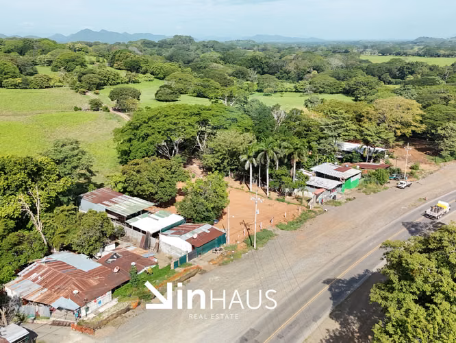 Venta de lote de 1449 m con potencial comercial en Abangares -EU