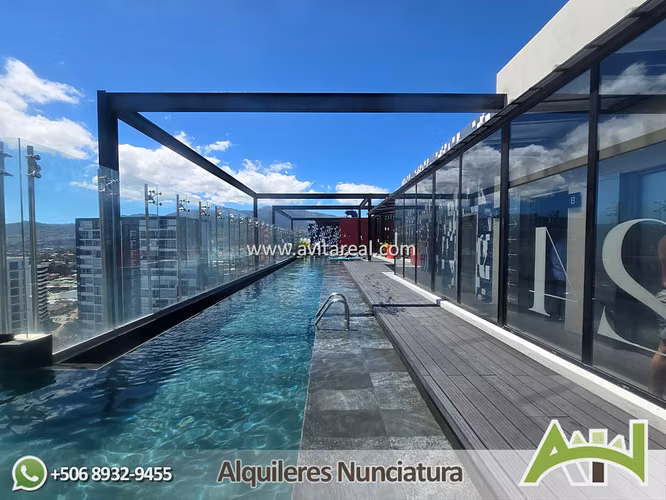 Apartamento amueblado en Sky Garden con AC - Imagen 15