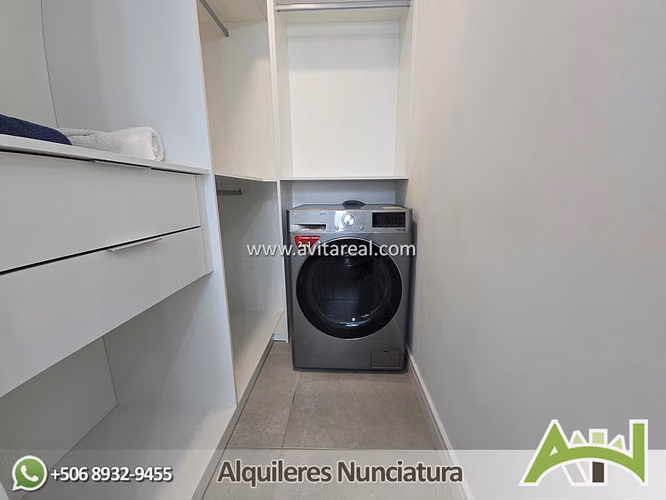 Apartamento amueblado en Sky Garden con AC - Imagen 6