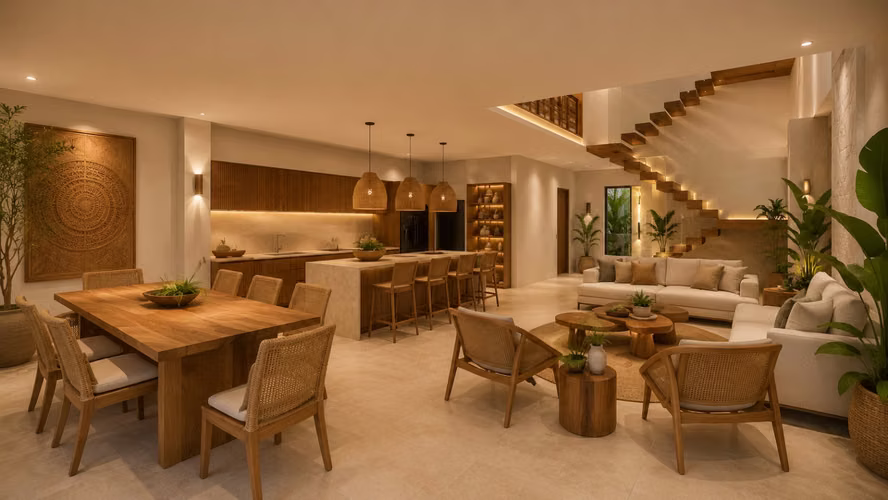 Casa Tenang en Condominio Santa Ana Urbano