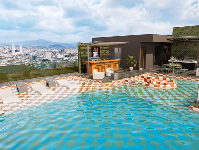 Venta de apartamento en Sky Garden Sabana (Mata Redonda). ¡Nuevo! Tipo estudio. - Imagen 14