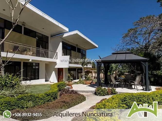 Furnished apartment in Guachipelin Norte with AC