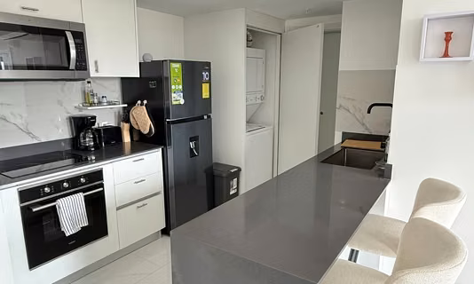 Apartamento en alquiler en Rohrmoser: Un refugio moderno con vistas al bosque (ref : 217) - Imagen 3