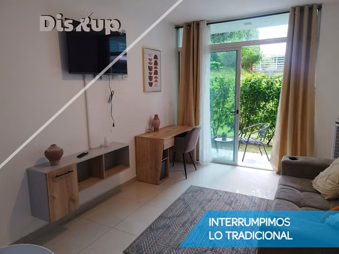 Venta de apartamento amueblado de 1 habitación en Bambú Rivera, Tibás