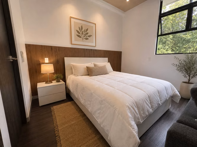 Alquiler de Apartamento tipo estudio amueblado en Santa Ana - Imagen 4