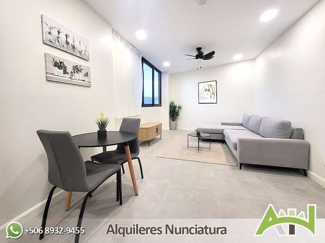 Apartamento amueblado de 1 habitación en Sabana Norte