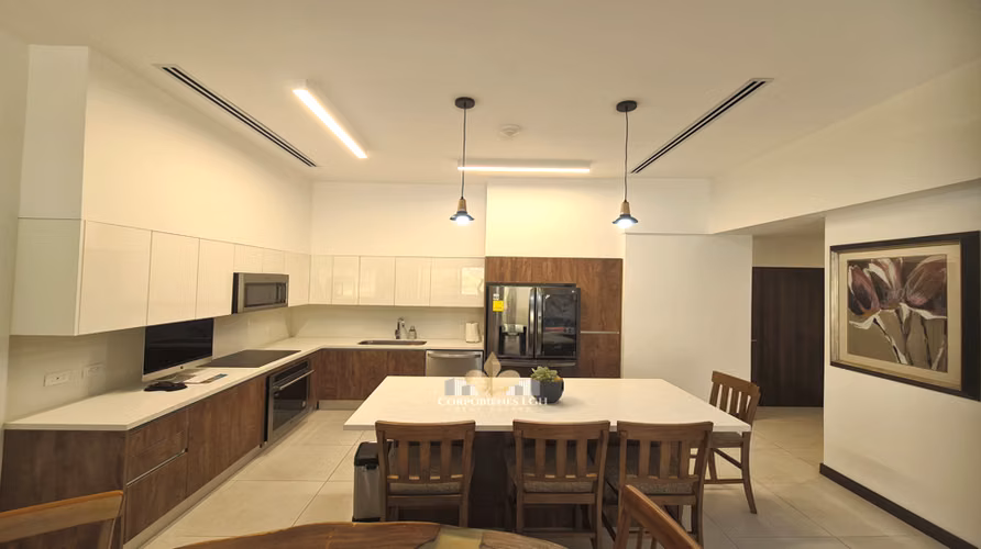Alquiler apartamento amueblado con vista en Guachipelin Norte de Escazú