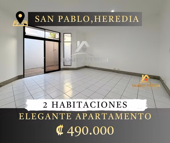 Alquiler de Apartamento en San Pablo de Heredia - Imagen 1