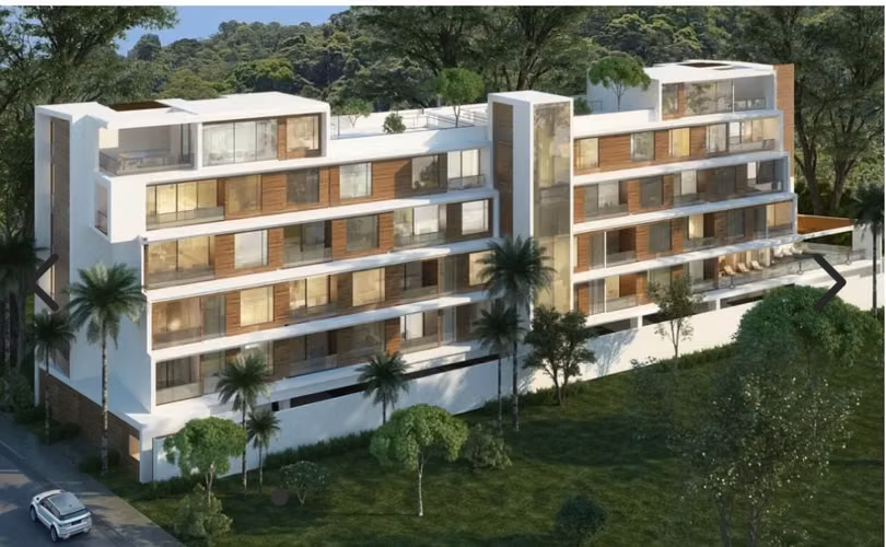 Alquiler condo amueblado a 50m de la playa, Sunset Boulevard, Jacó. (MV)