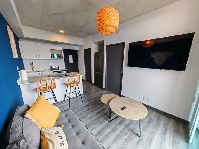 Apartamento Amueblado en Alquiler en SECRT Sabana | Piso 22 | 1 Habitación | Parqueo y Bodega - Imagen 5