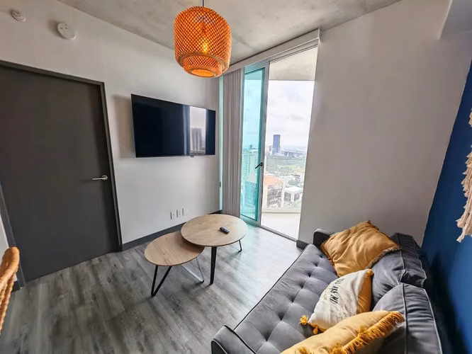 Apartamento Amueblado en Alquiler en SECRT Sabana | Piso 22 | 1 Habitación | Parqueo y Bodega - Imagen 7