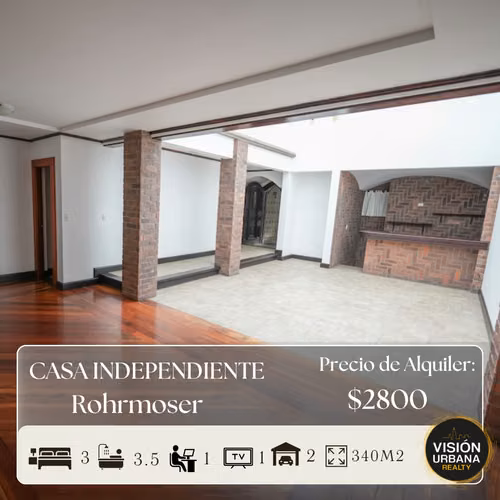 Casa independiente de 3 Habitaciones + Sala de TV en Rohrmoser - Imagen 1
