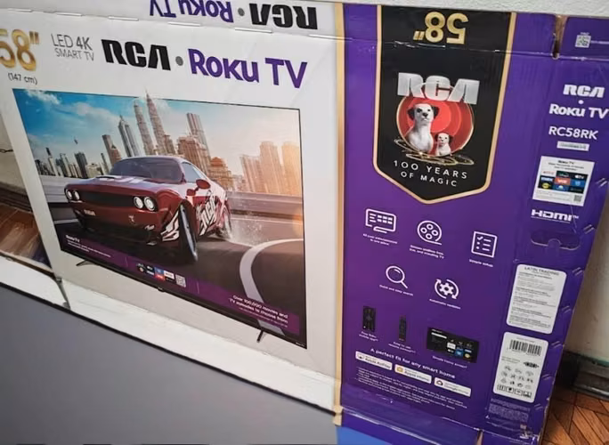 Se vende pantalla smart tv marca RCA ROKU 4 k de 58 pulgadas - Imagen 2