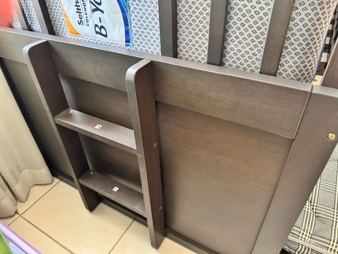 Cama Nido / Camapista Infantil de Madera con Escalera, Repisas y Cama Auxiliar