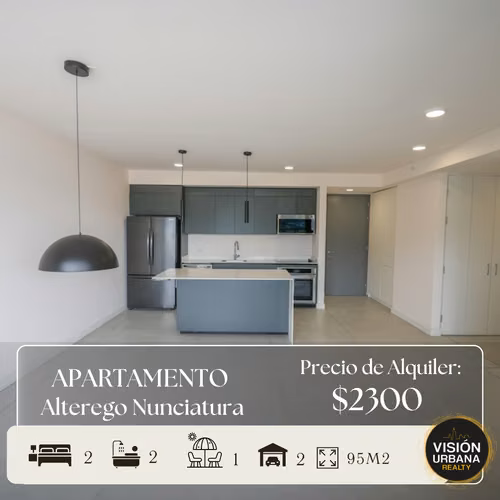 Apartamento con Línea Blanca de 2 Habitaciones en ALTEREGO