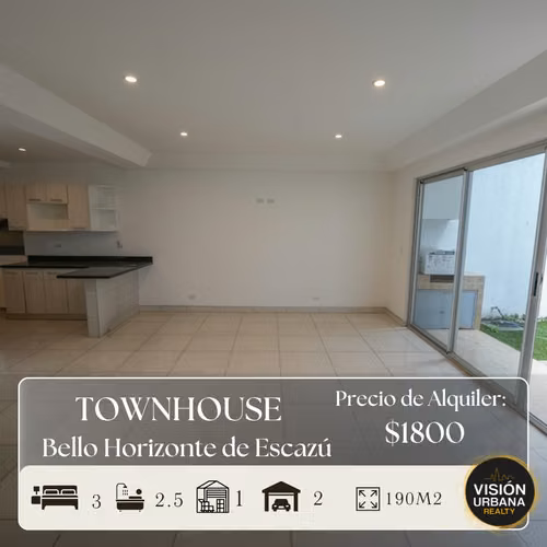 Condominio de 3 Habitaciones en Escazú