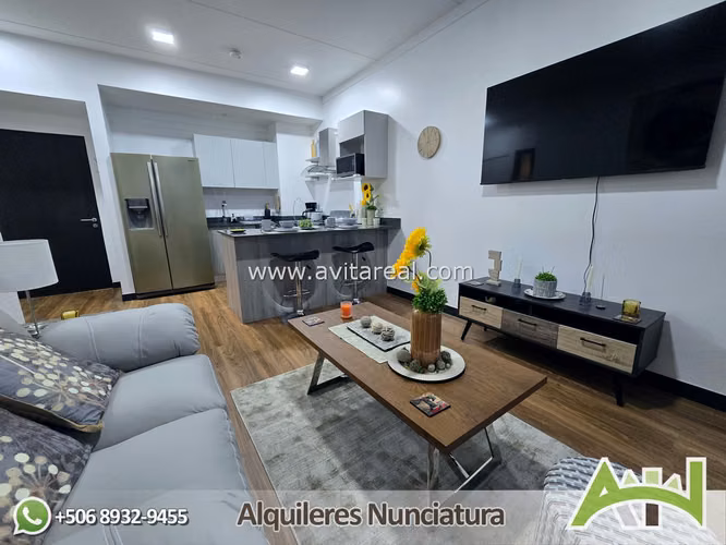 Apartamento amueblado de 1 habitacion en QBO | AC - Imagen 7