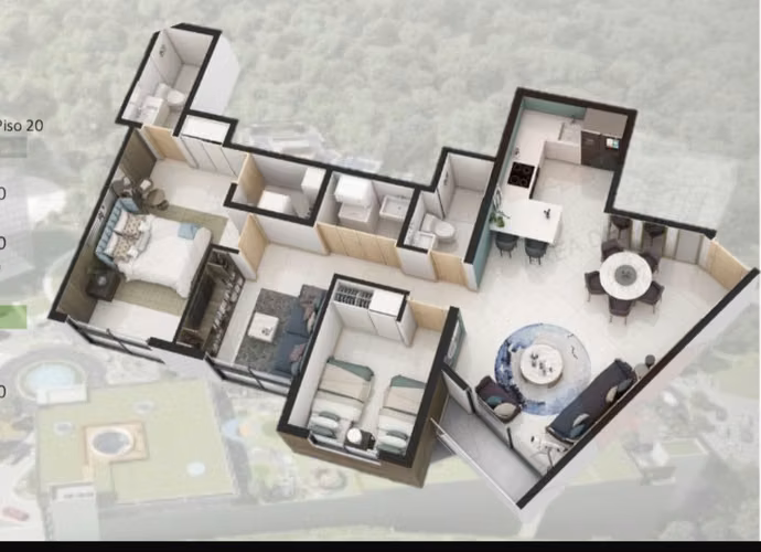 Penthouse Amueblado en Alquiler | Núcleo Sabana – San José - Imagen 13