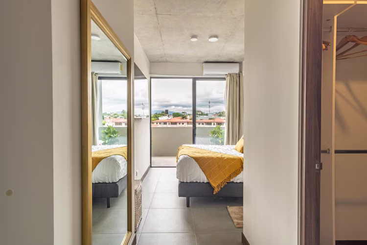 Apto amoblado 1 hab. 57m² a 5 min del Hospital México,Condominio Vura - Imagen 8