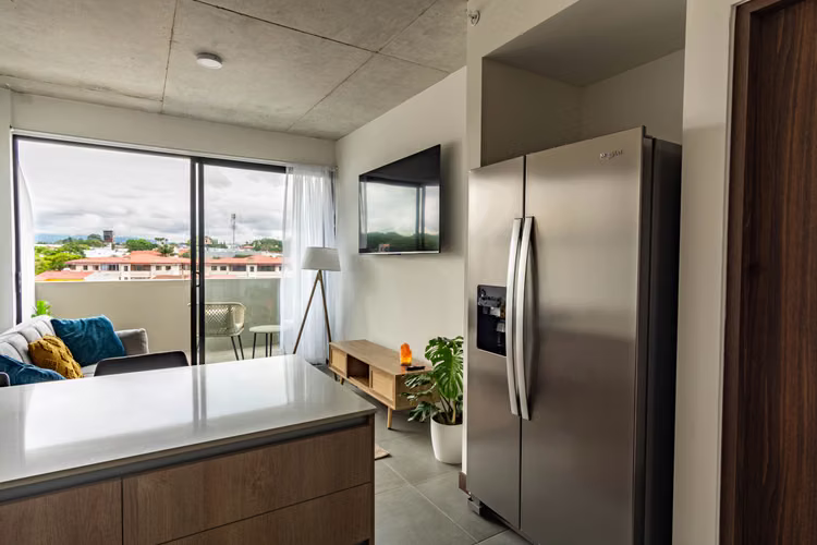 Apto amoblado 1 hab. 57m² a 5 min del Hospital México,Condominio Vura - Imagen 4