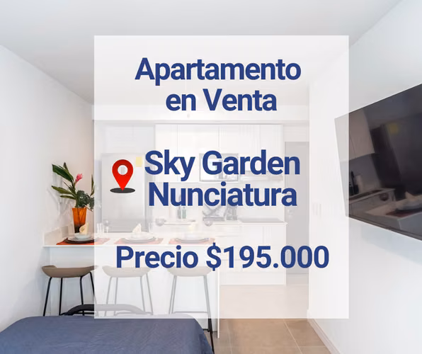 Venta apartamento en Nunciatura Sky Garden