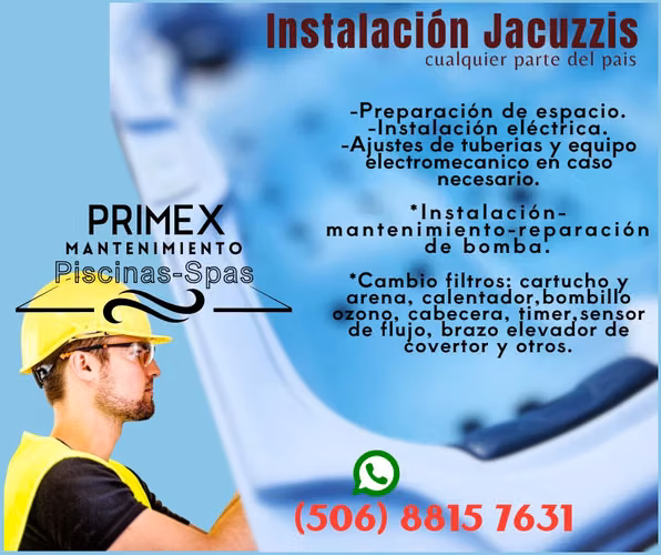 REPARO-INSTALO JACUZZIS en Costa Rica