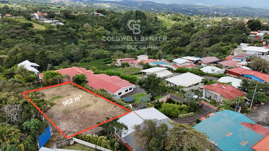 Lote en Venta en San Isidro de Grecia – 962 m² con Vistas Panorámicas