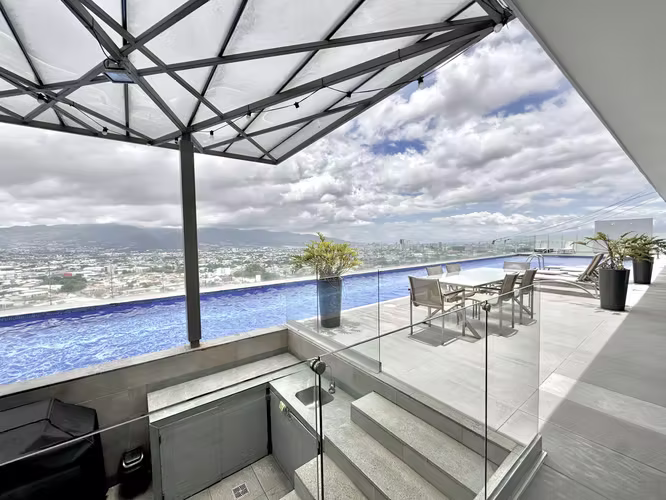 ALQUILER DE ESTUDIO AMUEBLADO EN CURRIDABAT EN TORRE CON AMENIDADES - Imagen 13