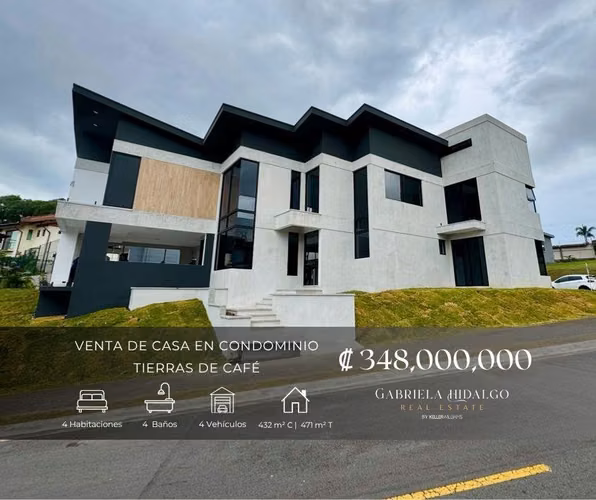  Casa en venta | Condominio Tierras de Café, Heredia