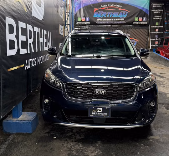 KIA SORENTO EX 2019 AZUL AUTOMÁTICO 4X4 - Imagen 10