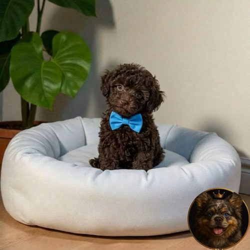 French Poodle Chocolate - Imagen 5