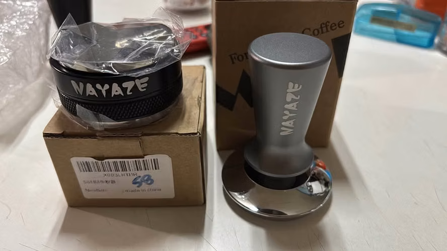 Tamper y distribuidor nivelador de café especial para baristas y aficionados 51 53 y 58 mm - Imagen 2