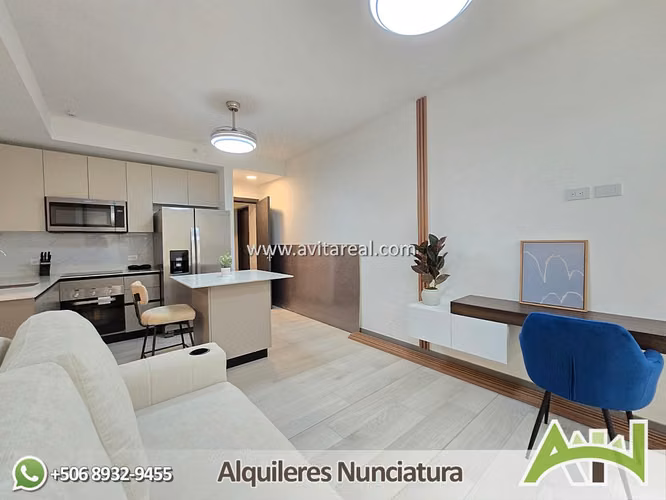 Apartamento amueblado de 1 habitacion | Nucleo Sabana - Imagen 2