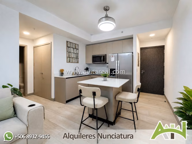 Apartamento amueblado de 1 habitacion | Nucleo Sabana