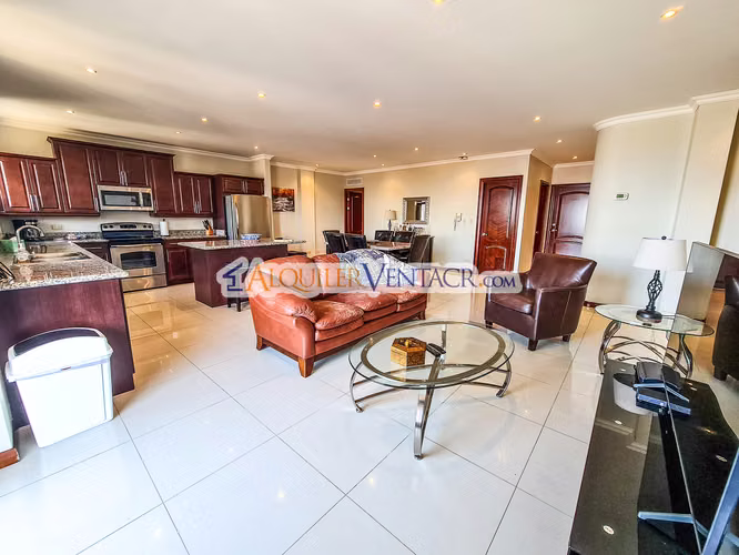 APARTAMENTO AMUEBLADO DE 3 HABIT. CON VISTA EN SAN RAFAEL ESCAZU - Imagen 8