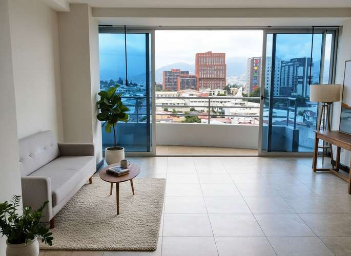 Exclusivo apartamento de 3 habitaciones con balcón y piscina en Torres Paseo Colón - Imagen 2