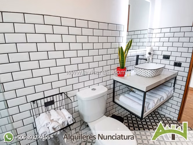 Apartamento amueblado de 3 habitaciones | Escazu - Imagen 11