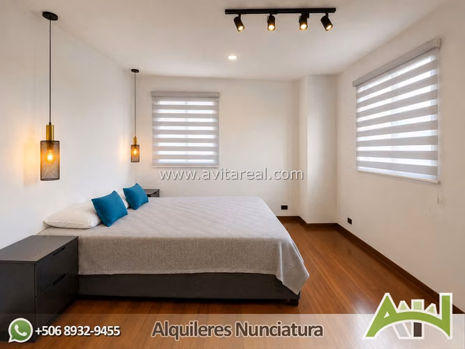 Apartamento amueblado de 3 habitaciones | Escazu - Imagen 2