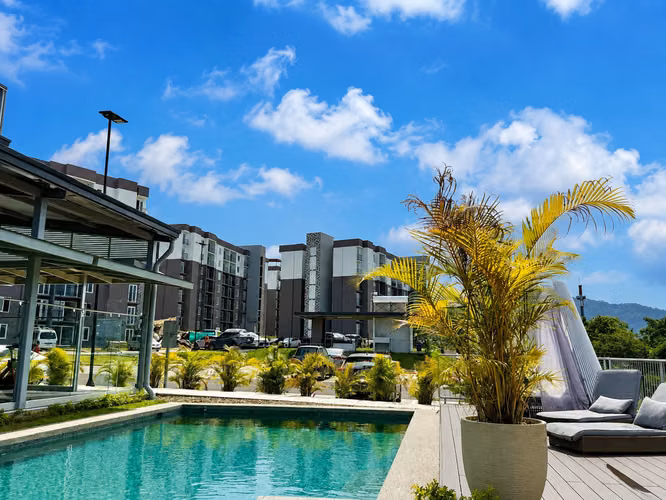 Alquiler o venta Condominio Khaya Curridabat. 75 metros, 3 habitaciones, piso 7 - Imagen 9