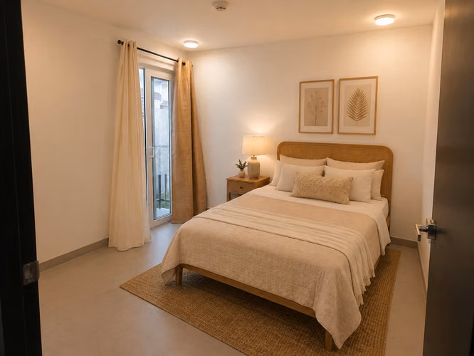 Alquiler o venta Condominio Khaya Curridabat. 75 metros, 3 habitaciones, piso 7 - Imagen 3