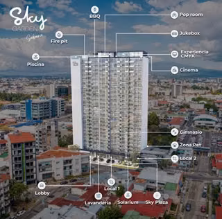 Apartamento nuevo en alquiler, Sabana, 1 habitacion, incluye parqueo - Imagen 7