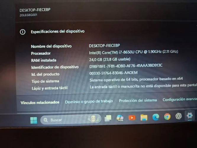 Vendo Laptop Marca Lenovo, es rápida.