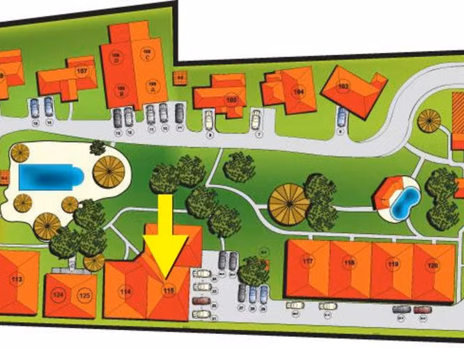 Condo Amueblado de 2 Habitaciones / 2 Baños en Comunidad Tipo Resort con Jardines – Santa Ana #27349 - Imagen 16