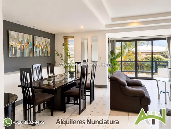 Amplio apartamento amueblado en Escazú | Trejos Montealegre - Imagen 6