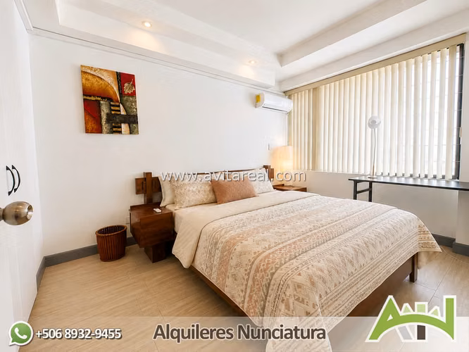 Amplio apartamento amueblado en Escazú | Trejos Montealegre - Imagen 3