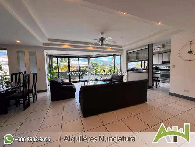 Amplio apartamento amueblado en Escazú | Trejos Montealegre - Imagen 12