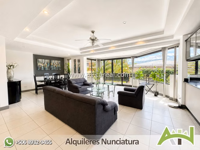 Casa amueblada en condominio | Escazú | Trejos Montealegre