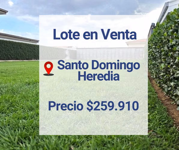 Venta de Lote en Santo Domingo de Heredia - Imagen 1