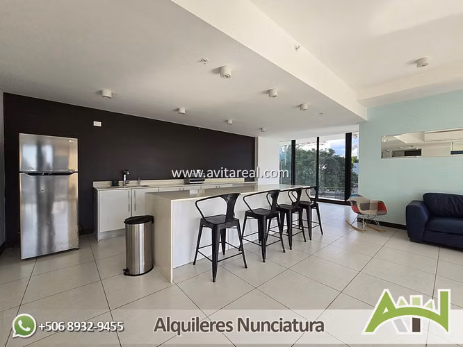 Apartamento amueblado de 1 habitacion | Torre Rohrmoser - Imagen 12